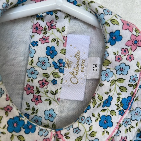 Sleeveless flower print bubble. - Picture 2 of 5